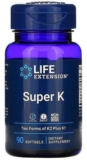Life Extension Super K – 90 kapslit