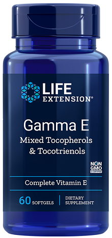 Life Extension Gamma E Mixed Tocopherols & Tocotrienols – 60 kapslit