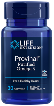 Life Extension Provinal puhastatud oomega-7 – 30 kapslit