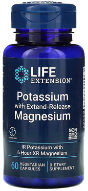 Life Extension Potassium Extend Release Magnesium 60 – 60 kapslit