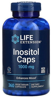 Life Extension inositooli kapslid, 1000 mg - 360 kapslit