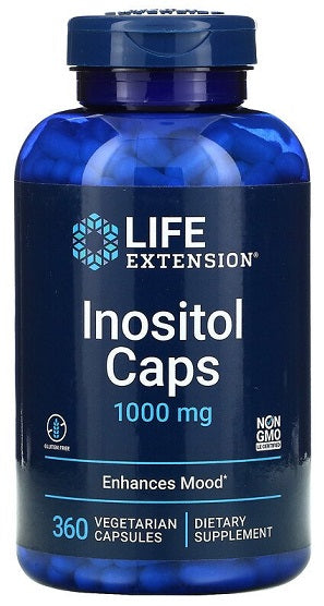 Life Extension inositooli kapslid, 1000 mg - 360 kapslit