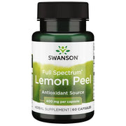Swansoni täisspektri sidrunikoore kapslid, 400 mg – 60 kapslit