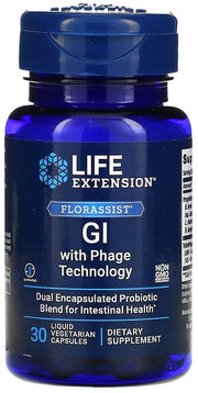 Life Extension Florassist GI fagi tehnoloogiaga – 30 vedelat kapslit