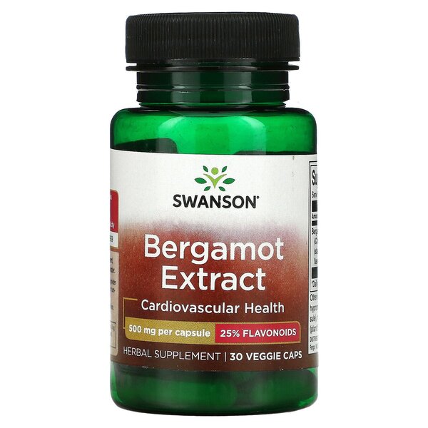 Swansoni bergamoti ekstrakt, 500 mg – 30 kapslit