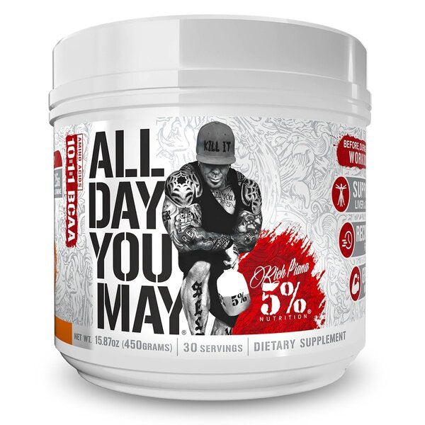 5% Nutrition toidulisand AllDayYouMay – legendaarne sari, Push Pop – 450 g