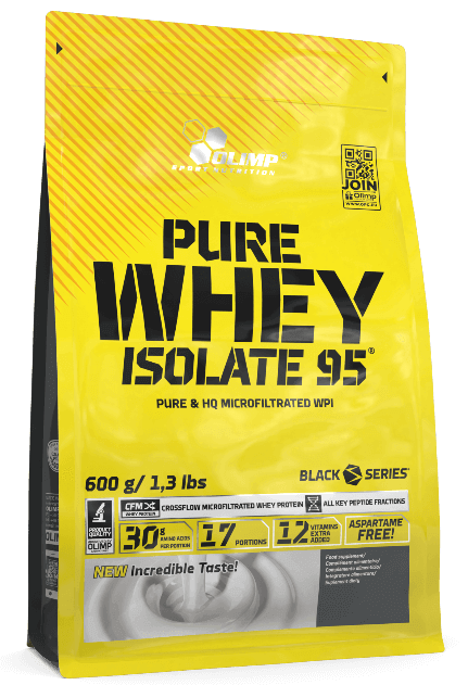 Olimp Nutrition puhas vadakuvalgu isolaat 95, kookoskreem – 600 g