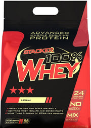 Stacker2 Europe 100% vadakuvalgu pulber, banaan – 2000 g