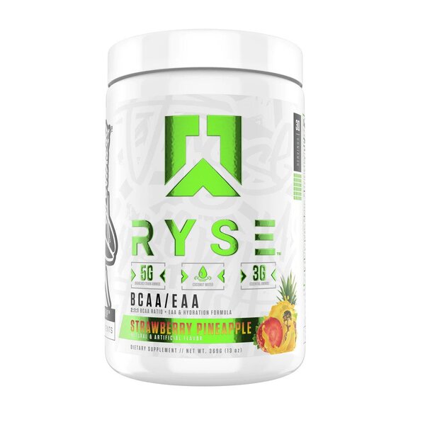 RYSE BCAA + EAA, maasika-ananassi maitse – 369 g
