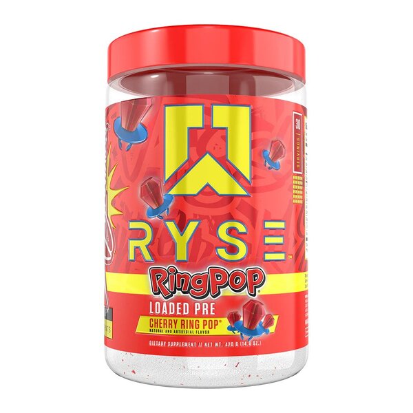 RYSE Loaded Pre, kirsi-popkorni maitse – 420 g