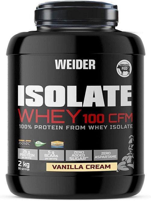 Weider Isolate Whey 100 CFM, vanillikreem - 2000g