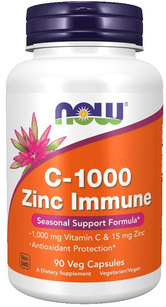 NOW Foods C-1000 tsingi immuunsusele – 90 kapslit
