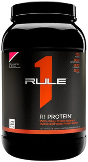 Rule One R1 proteiinijook maasika ja koorega – 876 g