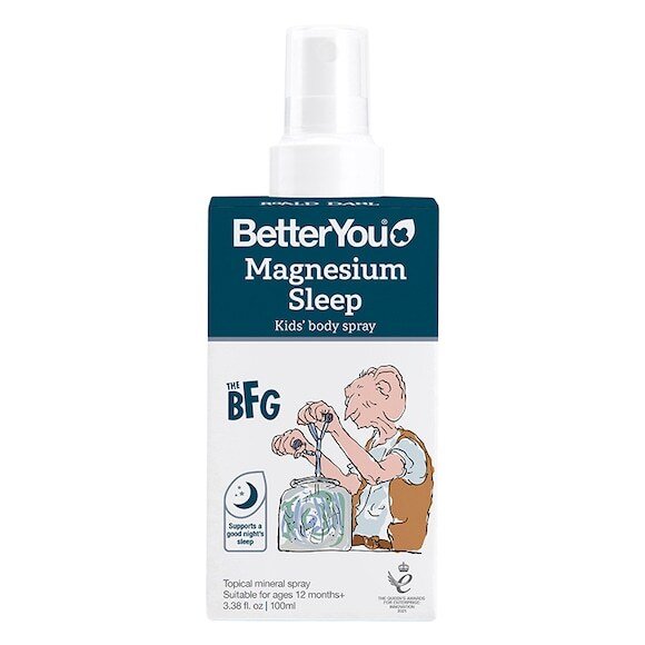 BetterYou laste magneesiumisprei Sleep – 100 ml.