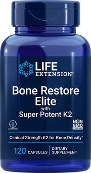 Life Extension Bone Restore Elite superpotentsi K2-ga – 120 kapslit