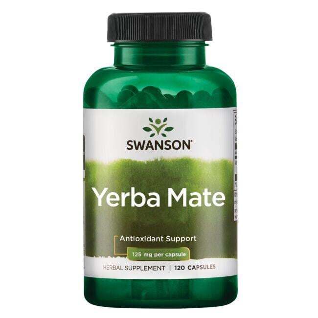 Swanson Yerba Mate, 125 mg – 120 kapslit