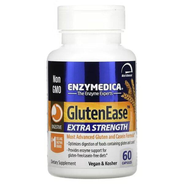 Enzymedica GlutenEase Extra Strong - 60 kapslit