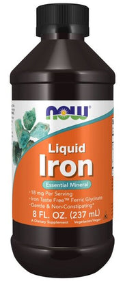 NOW Foods vedel raud – 237 ml.