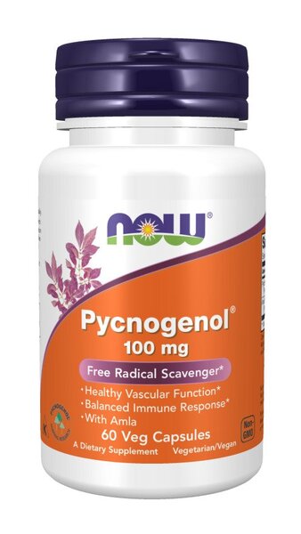NOW Foods Pycnogenol, 100 mg - 60 kapslit