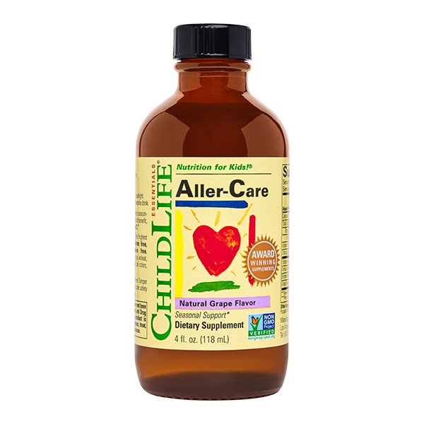 Child Life Aller-Care, Natural Grape – 118 ml.