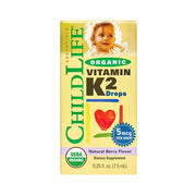 Child Life K2-vitamiini tilgad, naturaalsete marjade maitsega – 7 ml.