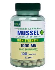 Holland & Barrett rohekarplased, 1000 mg – 120 kapslit