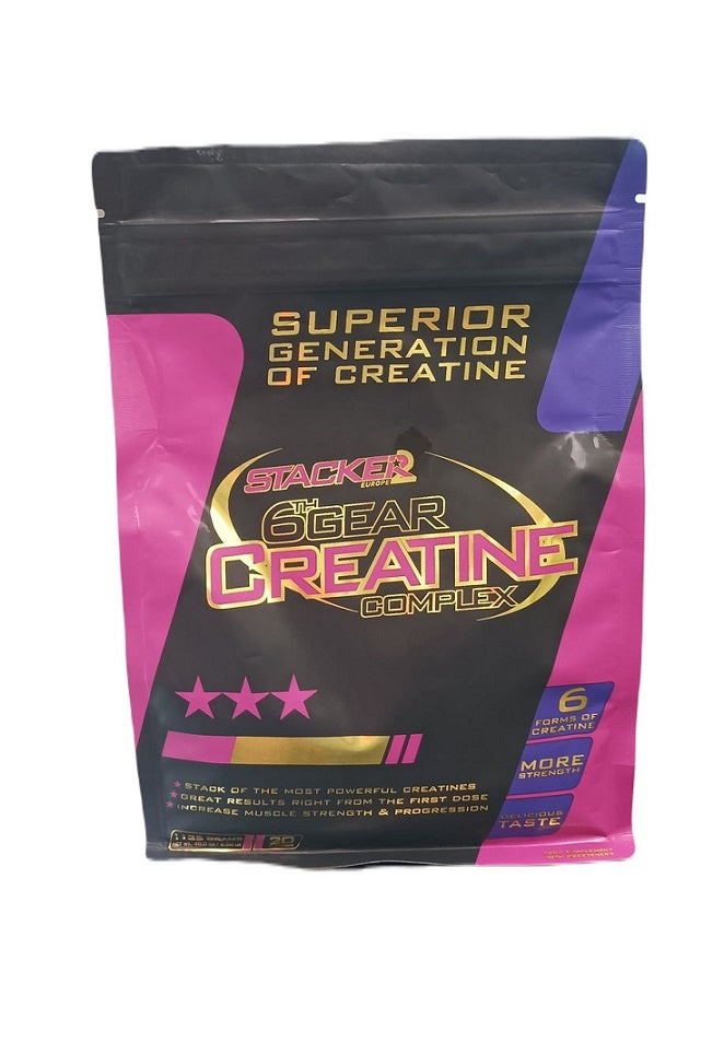 Stacker2 Europe 6th Gear kreatiinikompleks, apelsinimaitseline – 1135 g