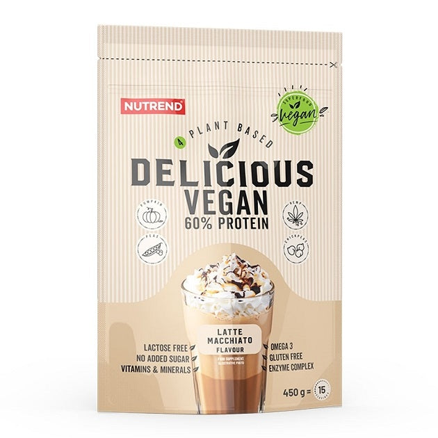 Nutrend Delicious, Latte Macchiato – 450 g