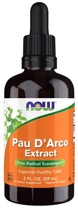 NOW Foods Pau D'Arco ekstrakt – 59 ml.