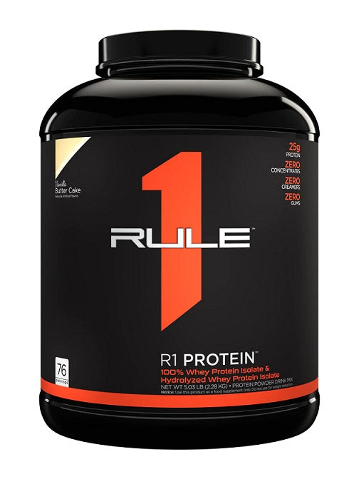 Rule One R1 proteiin, vanillivõikook – 2280 g