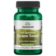 Swansoni täisspektriga viinamarjaseemne ekstrakt, 380 mg – 100 kapslit