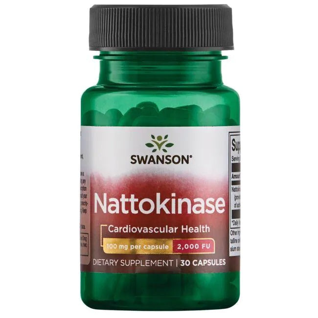 Swanson Nattokinase, 100 mg – 30 kapslit
