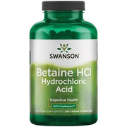 Swanson Betaine HCl soolhape – 250 kapslit