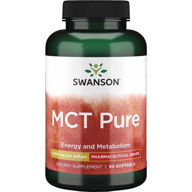 Swanson MCT Pure, 1000 mg – 90 kapslit
