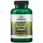 Swanson laia spektriga apteegitilli seemned, 480 mg – 100 kapslit