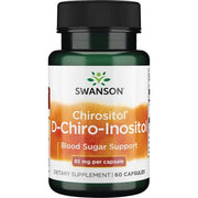 Swanson D-kiroinositool, 85 mg – 60 kapslit