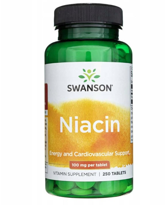 Swansoni niatsiin, 100 mg – 250 tabletti