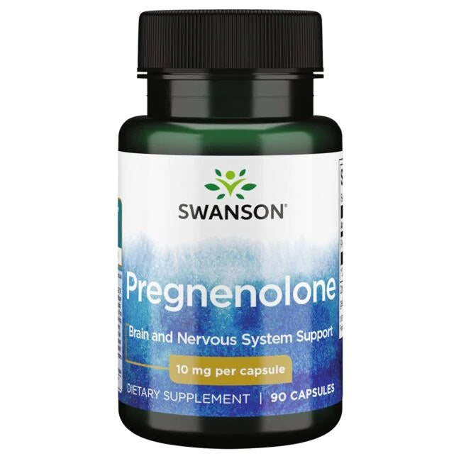 Swanson Pregnenolone, 10 mg – 90 kapslit