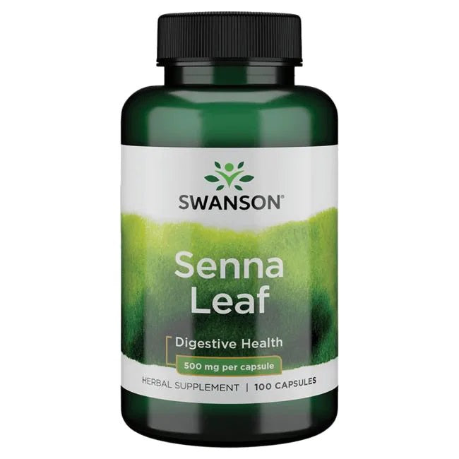 Swanson Senna lehed, 500 mg – 100 kapslit