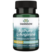 Swanson AjiPure L-arginiin, 500 mg – 60 kapslit