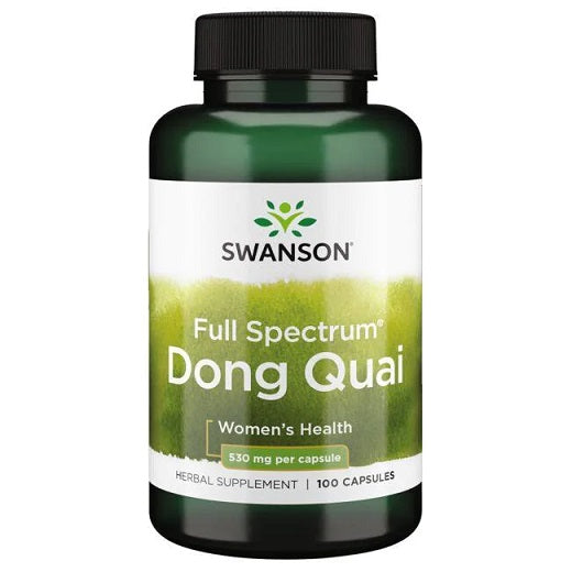 Swansoni täisspektri Dong Quai, 530 mg – 100 kapslit
