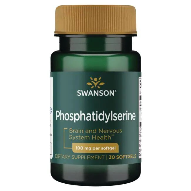Swanson fosfatidüülseriin, 100 mg – 30 kapslit