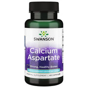 Swanson kaltsiumaspartaat, 200 mg elementaarset kaltsiumi – 60 kapslit