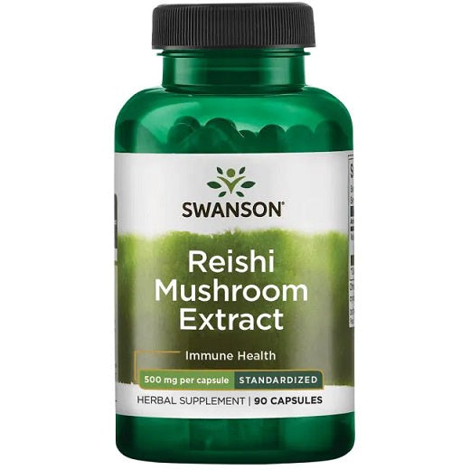Swansoni Reishi seene ekstrakt, 500 mg – 90 kapslit