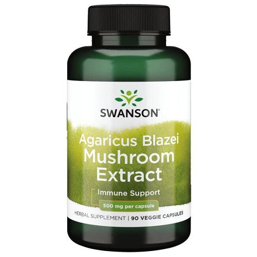 Swanson Agaricus Blazei seeneekstrakt, 500 mg – 90 kapslit