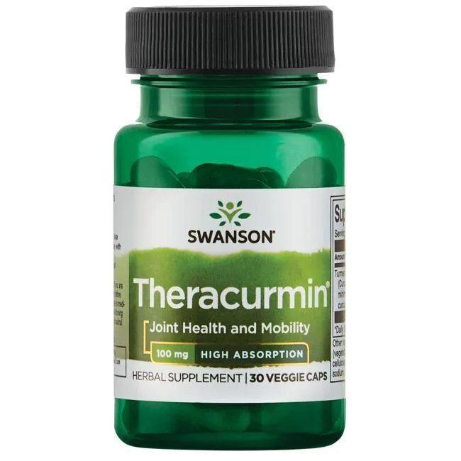 Swanson Theracurmin, 100 mg kõrge imendumisega – 30 kapslit