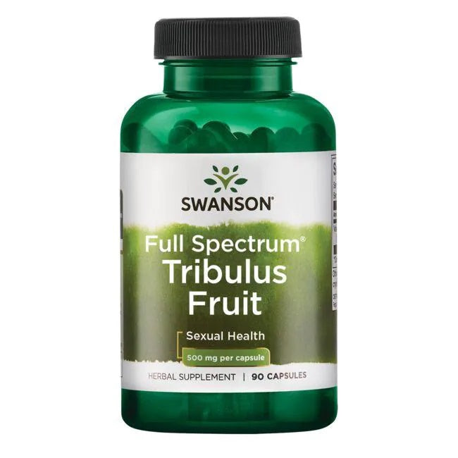 Swanson Full Spectrum Tribulus puuviljade maitselised kapslid, 500 mg – 90 kapslit