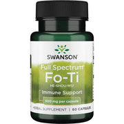 Swanson Full Spectrum Fo-Ti, 500 mg – 60 kapslit