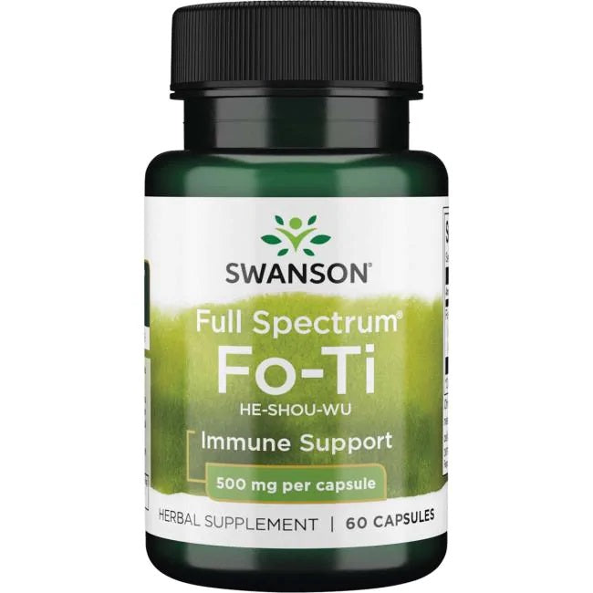 Swanson Full Spectrum Fo-Ti, 500 mg – 60 kapslit
