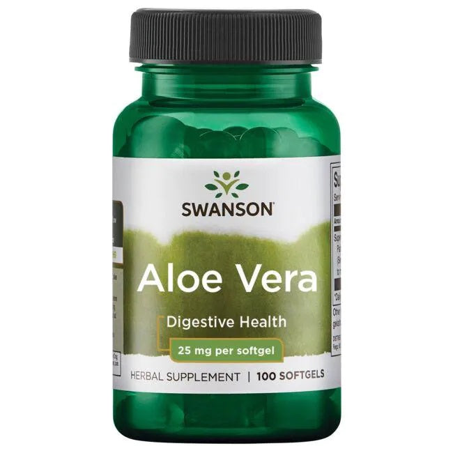 Swanson aaloe kapslid, 25 mg – 100 kapslit